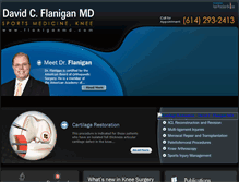 Tablet Screenshot of ohiokneesurgery.com